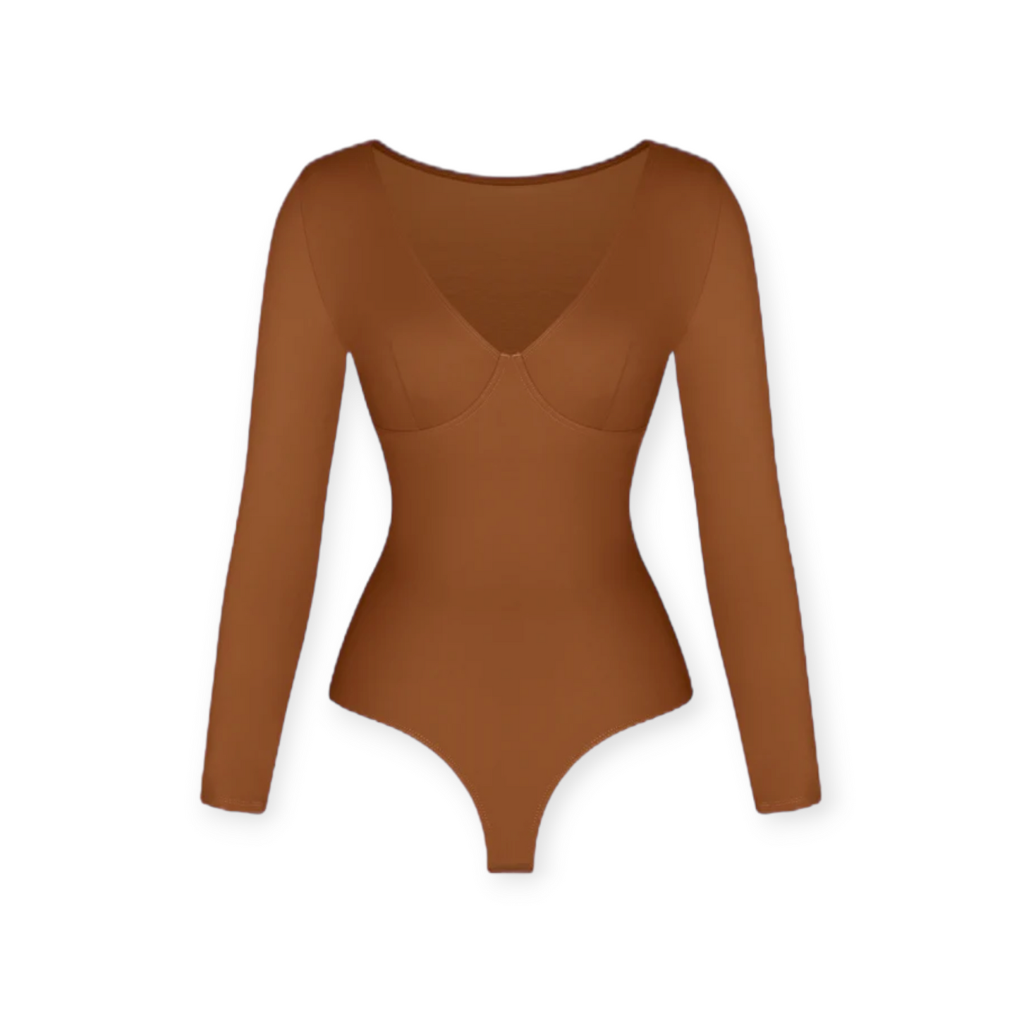 Long Sleeve V-Neck Bodysuit