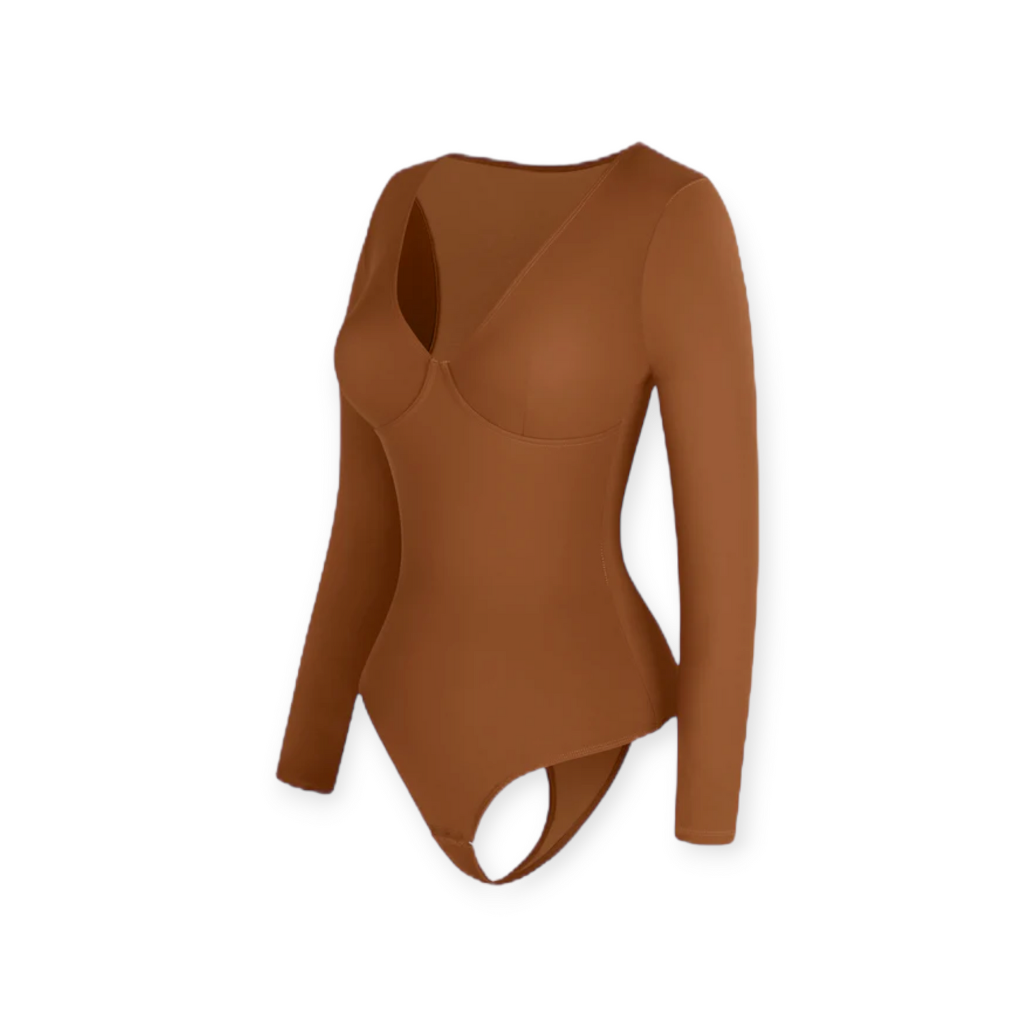 Long Sleeve V-Neck Bodysuit