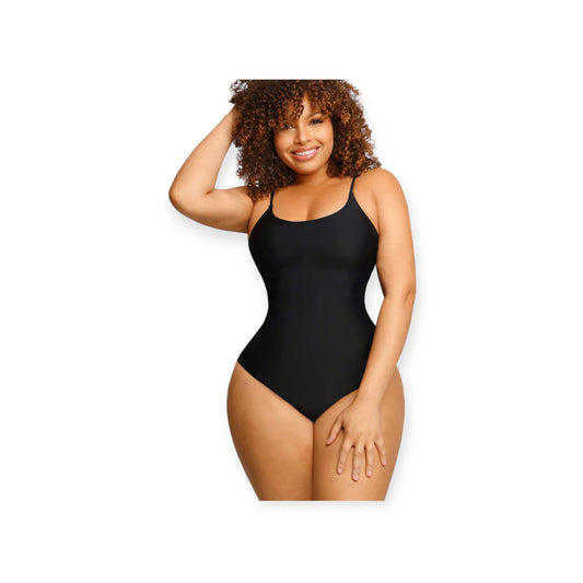 Thin Strap One Piece Swimsuit