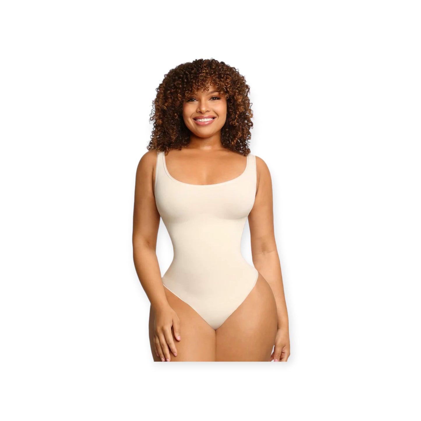 Seamless Tank Thong Suit